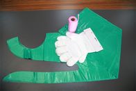 Αποτυπωμένα σε ανάγλυφο μίας χρήσης πλαστικά γάντια για τον ιατρικούς έλεγχο/το χειρισμό τροφίμων