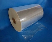 18 μm μπουκάλια ποτών ετικέτες μανίκιας ταινίας θερμικής συρρίκνωσης 45cm Wide X 1335 Meters Fold PETG