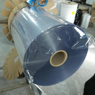30um-150um PVC / PETG συρρικνωτική ταινία για συσκευασία μπουκαλιών εκτύπωσης ετικετών