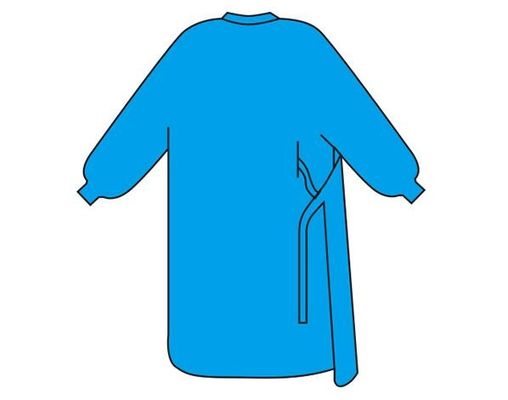 Το αποστειρωμένο επίπεδο 4 35-45gsm χειρουργικές εσθήτες αποτρέπει τα βακτηρίδια