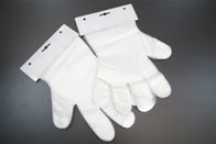 0.5g - 1.3g διαφανή σαφή πλαστικά μίας χρήσης γάντια για το χειρισμό τροφίμων