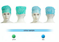 Η προστατευτικές μίας χρήσης επικεφαλής ΚΑΠ και η μάσκα, Bouffant τρίβουν τα καπέλα με το ελαστικό