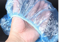 Πλαστικά σαφή μίας χρήσης καλύμματα ντους με την ελαστική χρήση ξενοδοχείων/σπιτιών ακρών