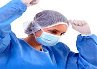 Χειρουργική αποστειρωμένη μίας χρήσης ιατρική μάσκα χρήσης με το φιλικό μπλε χρώμα Eco λουριών