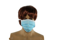 Χειρουργική αποστειρωμένη μίας χρήσης ιατρική μάσκα χρήσης με το φιλικό μπλε χρώμα Eco λουριών