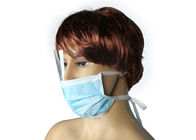 Υγιεινή προστατευτική μίας χρήσης μάσκα προσώπου 3 πτυχών με τη διαφανή ασπίδα ματιών
