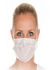 Άσπρη μίας χρήσης μάσκα προσώπου Earloop, ιατρική μάσκα προσώπου 2 πτυχών χρήσης μίας χρήσης