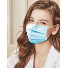 Μη υφαμένη μπλε μίας χρήσης μάσκα προσώπου 17.5*9.5cm cOem μεγέθους/ODM διαθέσιμοι