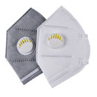 Άσπρο χρώμα που διπλώνει τη μάσκα αναπνευστικών συσκευών FFP2 αντιβακτηριακή για το δημόσιο χώρο