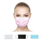 Μίας χρήσης μάσκα προσώπου Earloop αντι σκόνης 3 μάσκα προσώπου προστασίας πτυχών μη υφαμένη