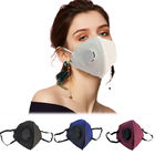 Κάθετη προσωπική προστατευτική FFP2 πτυχών επίπεδη πτυσσόμενη FFP2 μάσκα αναπνευστικών συσκευών μασκών