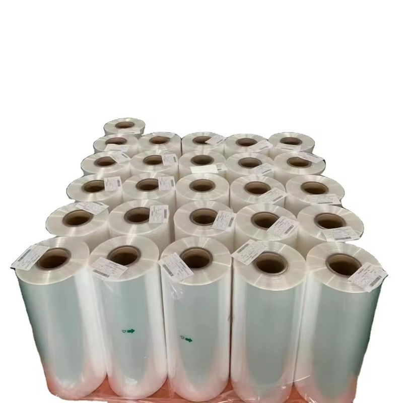 PVC / PETG Διαφανές λαιμό συρρικνώνονται ταινίες χρωματιστή θερμότητα συρρικνώνονται περιτύλιγμα θερμική σφραγίδα ταινία για μπουκάλι