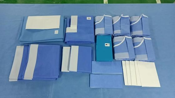 Oem Odm Surgery Pack Μπλε Πράσινο Λευκό Ιατρικά χειρουργικά όργανα για νοσοκομεία και ιατροφαρμακολόγους